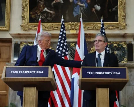 Donald Trump's Official Trip to Britain: Glittering Appearances, yet Little Substance