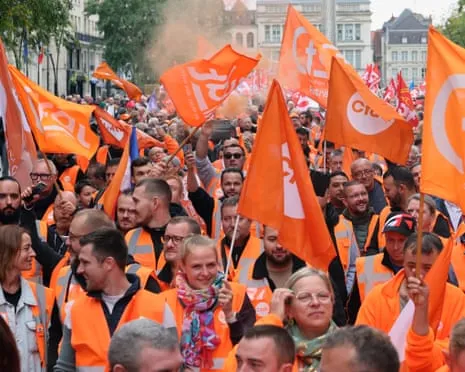 Nationwide Strike Movement Sees Vast Numbers Protesting Throughout France